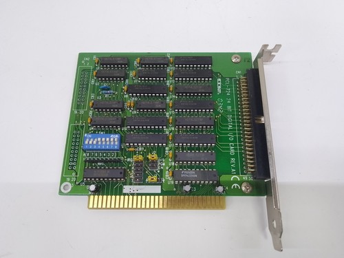 Advantech PCL-724 Rev A1 ISA 24-Bit Digital I/O Card 1903724000 Industrial SBC - Picture 4 of 11