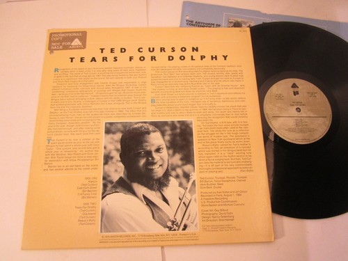 Ted Curzon - Tears for Dolphy  PROMO ORIG. 1975 LP Arista Freedom Jazz VG+  MP27 - Imagen 2 de 2