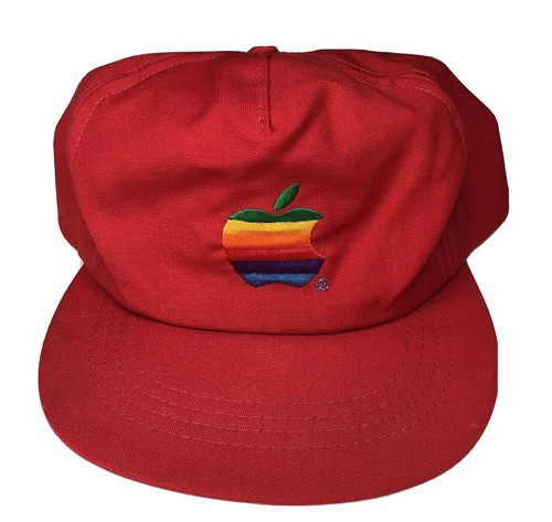 VTG 80s Apple Computers Rainbow Logo 