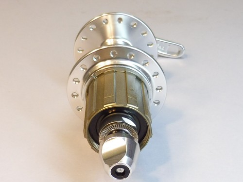 Buje libre trasero Novatec F 172 28/130 mm HG - NOS bicicleta - Imagen 2 de 6