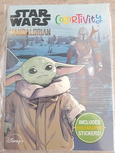 Sealed (2020) Star Wars The Mandalorian Colortivity with Holographic Stickers - Picture 1 of 4