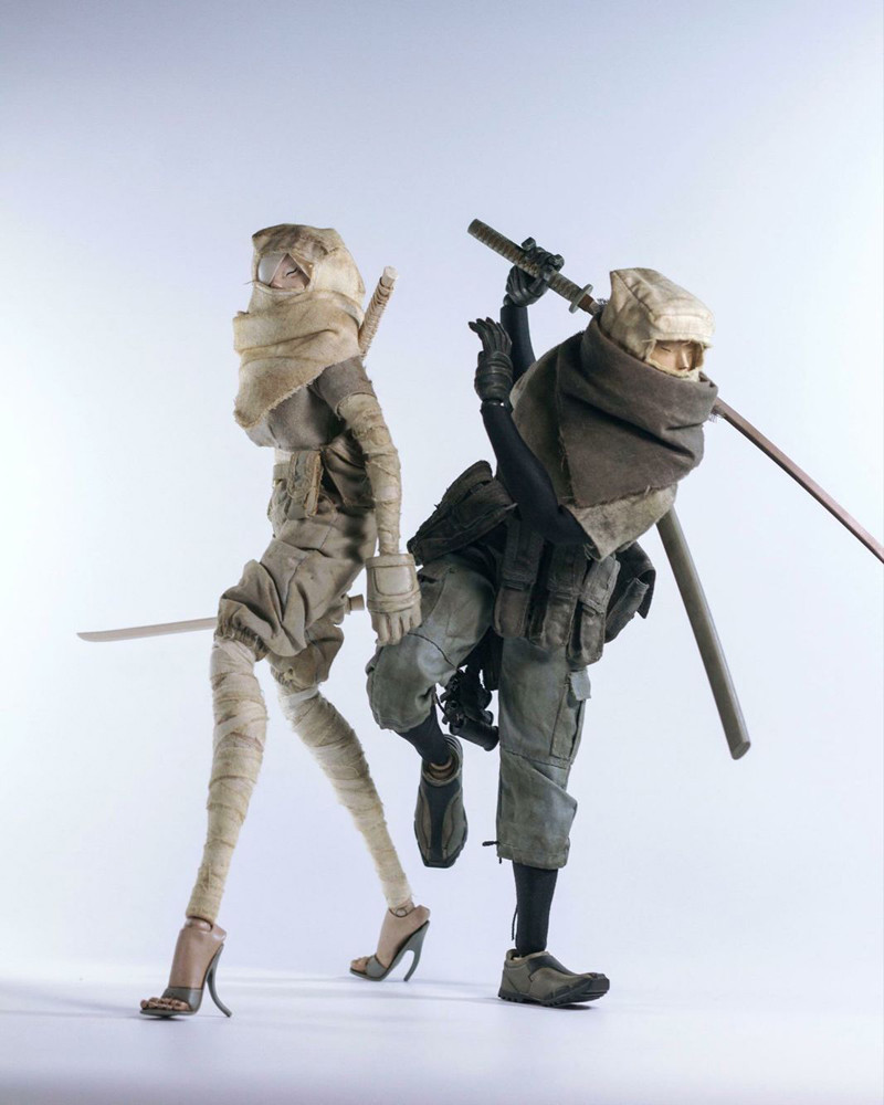 ThreeA UNDERVERSE NINJA TK 1/6th Scale 3A Toys Collectible ThreeA UNDERVERSE NINJA TK 1/6th Scale 3A Toys Collectible