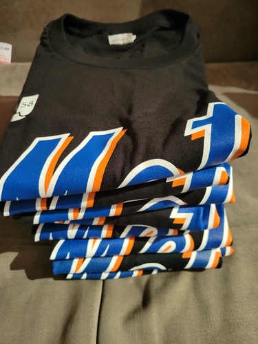 New York Mets Blackout Pete Alonso T-Shirt - NEW - September 17, 2021 SGA-Size L - Picture 5 of 5