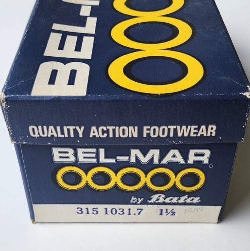 Vintage NEW IN BOX Beta Bel Mar Canvas Shoes 315 1031.7 Size 1.5 Original Box! - Picture 8 of 11