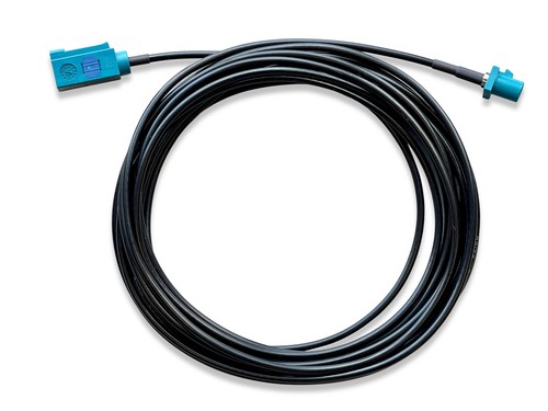 Universal Fakra Water Blue "Z" Female to Male Cable - 15 FT