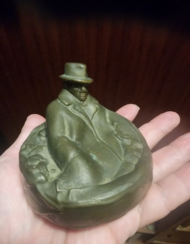 SIEGFRIED NEUENHAUSEN "SCHMELZENDER MANN" BRONZE SCULPTURE SIGNED & NUMBERED - Picture 9 of 11