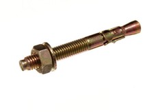 New 4 X Through Bolts Wedge Expanding Anchors Yzp Steel M10 X 90mm - Onestopdiy