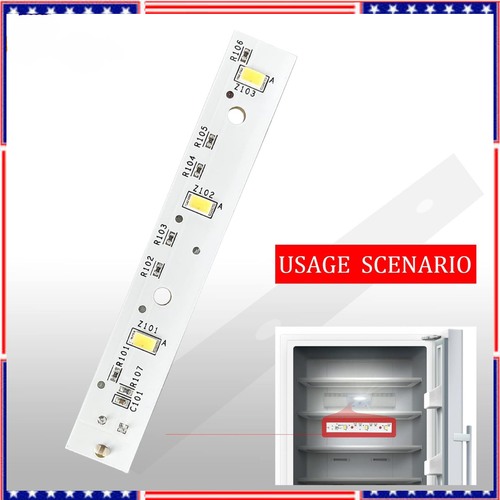 GE WR55X26671 Refrigerator LED Light Board (Pack of 1) - Picture 10 of 24