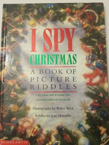 I Spy Christmas Picture Riddles Fill this Book Turn the ...