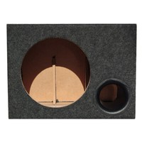 1 TrapezföRmiges GehäUse SK10 Bassreflex FüR Subwoofer 25 Cm Durchmesser Auto