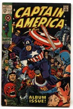Captain America #112  1969 - Marvel  -VG - Comic Book