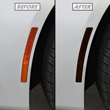 For 2017-2020 Bmw 5 Series Front Side Marker Smoke Precut Vinyl Tint Overlays