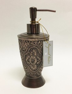 New Raymond Waites Brown Vintage Fl Resin Bathroom Soap Image Is Loading New Raymond Waites Brown Vintage Fl Resin
