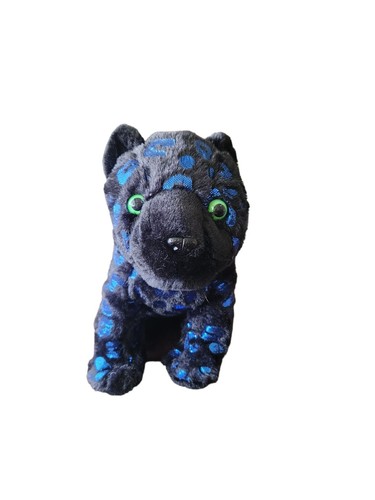 Wild Republic Foilkins Black Panther Plush #25845 - Picture 1 of 3