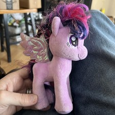 TY My Little Pony Twilight Sparkle 7" Plush Purple Unicorn MLP Beanie Babie Toy