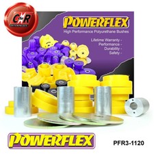 Powerflex Rr Subframe Mount Bushes For Audi A6 Quattro C5 (1997-2005) PFR3-1120