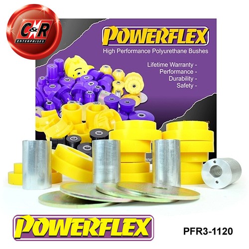 Powerflex Rr Subframe Mount Bushes For Audi A6 Quattro C5 (1997-2005) PFR3-1120 - Picture 1 of 12