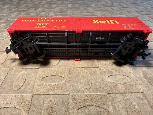 HO Scale, Life-Like, SWIFT REFRIGERATOR LINE, SRLX 6714, 42' WOOD REEFER CAR - Picture 6 of 6