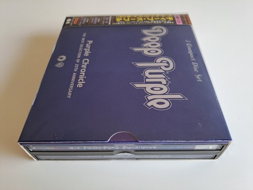 Deep Purple Purple Chronicle 3CD The Best Selection of 25th Anniversary. Japan - Bild 10 von 12