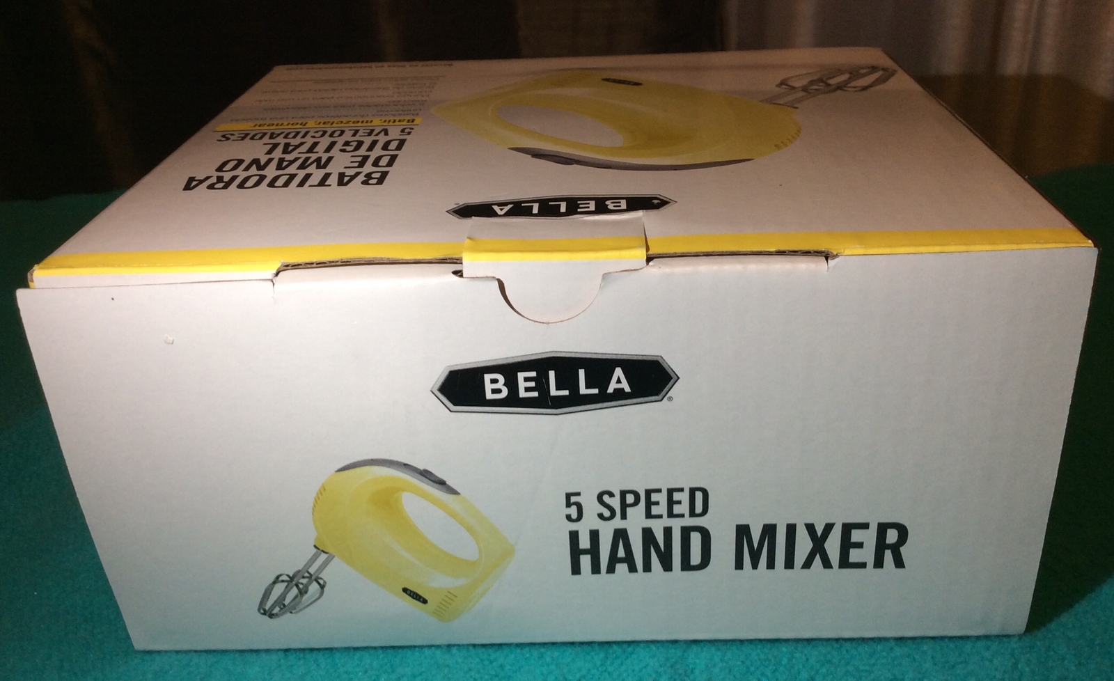 bella 5 speed hand mixer