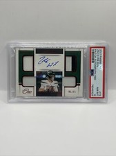 Panini One Zach Wilson Jets 3 Color RC RPA  Red Quad Patch Auto /15