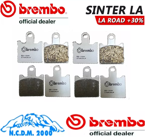 8 Front Brake Pads Brembo La Sinter Kawasaki 600 ZX-6R 2010 2011 2012 - Picture 19 of 19
