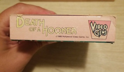 Death of a Hooker (VHS, 1989) Video Gems RARE Crime, Mystery, Thriller HTF - Picture 5 of 8
