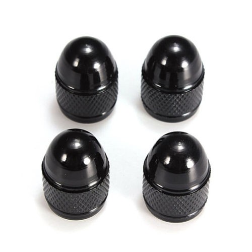 4PCS Aluminum Bullet Style Car Air Port Cover Tire Rim Valve Wheel Stem Caps Set - Picture 3 of 12