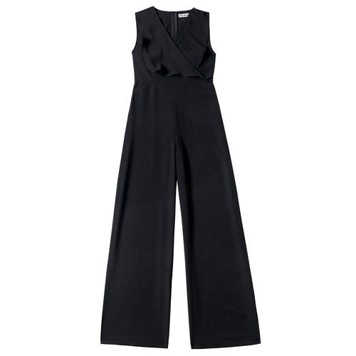 Summer Women Sleeveless Jumpsuit Romper Loose Wide Leg Long Pants Trousers Party - Picture 17 of 42