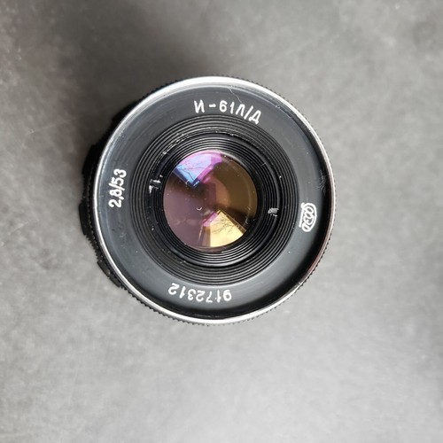 Vintage Soviet lens Industar 61L/D m39 2,8/53 FED Zorki Leica Camera L39 SPR120 - Picture 2 of 7