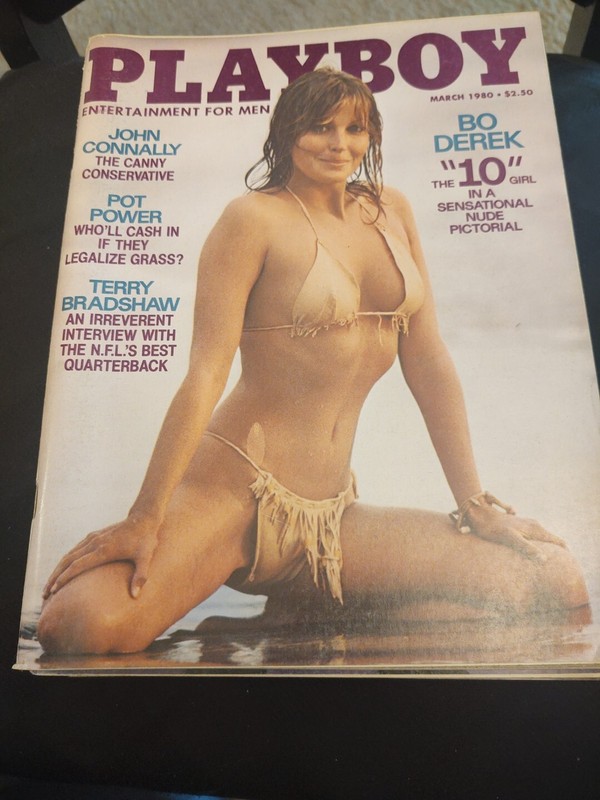 Playboy Magazines, 1980, lot of 6, Bo Derek Pics