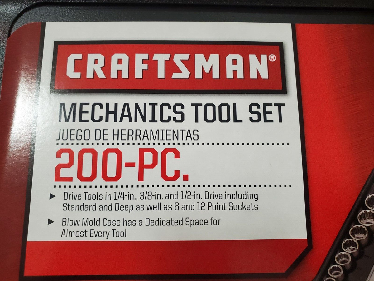 200 pc craftsman tool set deals