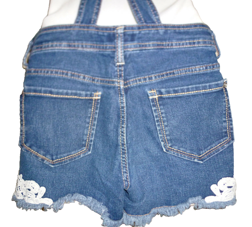 **JORDACHE**Girl's Denim Overalls Size ((XL 14-16))79% Cotton*20% Poly*1%Spandex - Picture 8 of 10
