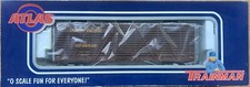 ATLAS TRAINMAN 0604-1 UNION PACIFIC 40' STOCK CAR. 3-RAIL. O GAUGE. NEW IN BOX.