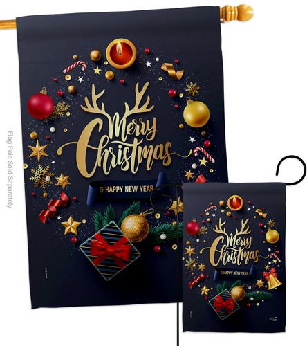 Christmas & New Year Garden Flag Winter Small Decorative Gift Yard House Banner - Bild 4 von 13