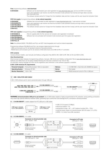 E-A-SB-USB/OPT Atos Isolator für E-C-SB Kabel - Picture 4 of 8