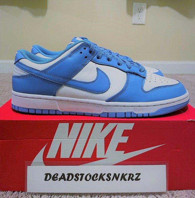2021 Nike Dunk Low UNC University Blue Sneakers DD1391-102 Size 11.5, No  box | eBay