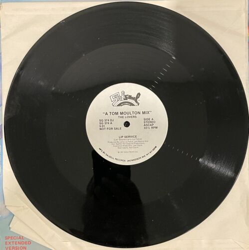 The Lovers - Lip Service Stereo 1982 Salsoul Promo 33 RPM Single Electro Funk