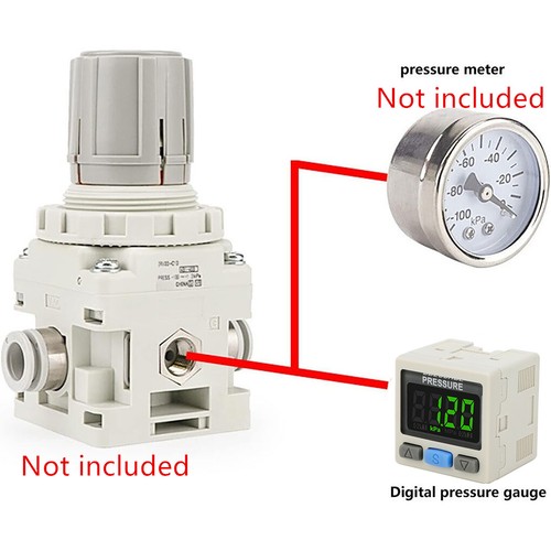 SMC ZSE30A-01-P-L Digital Pressure Switch Vacuum Negative Pressure Gauge - Picture 13 of 13