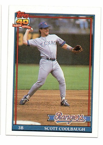 1991 Topps MLB Factory Baseball Card Pick #253-507 40th Anniversary - Picture 25 of 251