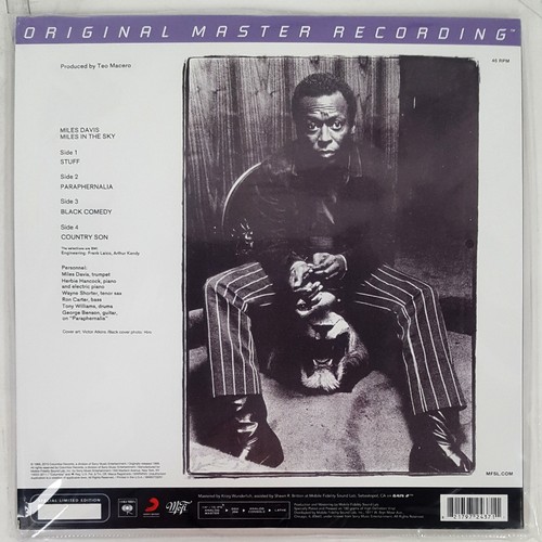 Miles Davis ‎– Miles In the Sky– Original Master Recording (MoFi) Audiophile - Picture 2 of 2