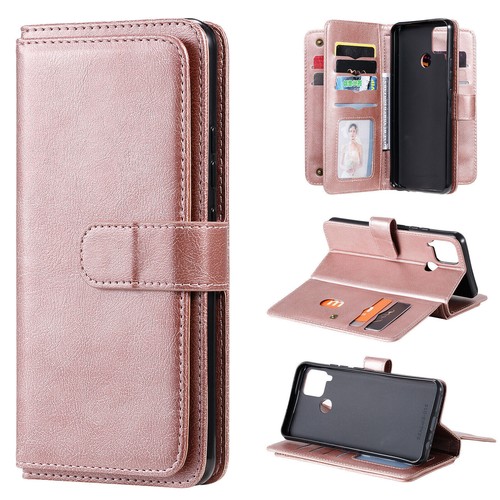 Leather Flip Card Wallet Phone Case For OPPO Realme 9 Pro A96 Reno 7 Find X5 Pro - 第 18/18 張圖片