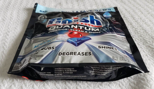 FINISH Quantum Dishwasher Detergent Powerball Ultimate Clean & Shine 44 Tabs - Picture 3 of 6