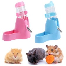 80ml Plastic Hanging Hamster Guinea Pig Rabbit Water Bottle Dispenser Feeder AU