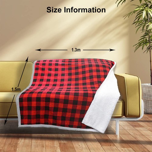 Warm Christmas Gift-Large Throw Blanket Lightweight Soft Cozy Home Decor Blanket - Picture 5 of 7