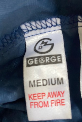 Unisex Anorak Lightweight Rain Jacket Navy Caghoule Rain Jacket Med Child 6-8 Yr - Picture 10 of 11