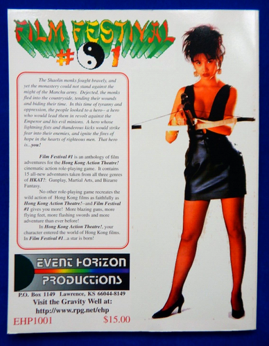 Film Festival #1 - Hong Kong Action Theatre RPG - ottime condizioni + - Foto 2 di 2