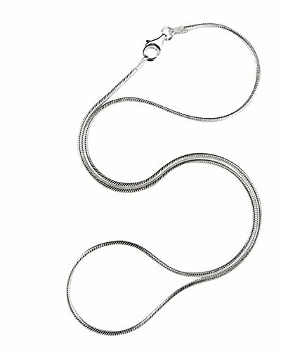 1mm Snake Chain Necklace - 925 Sterling Silver - 16", 18", 20", 24", 30" Italian - Bild 10 von 11