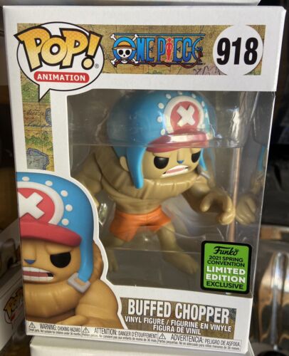 Funko Pop! One Piece Buffed Chopper #918 2021 ECCC Shared Hot Topic Exclusive | eBay