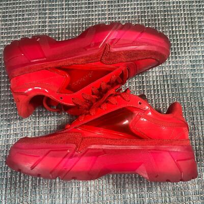 Reebok Cardi B Red Coated Club C Double Sneakers Womens Size